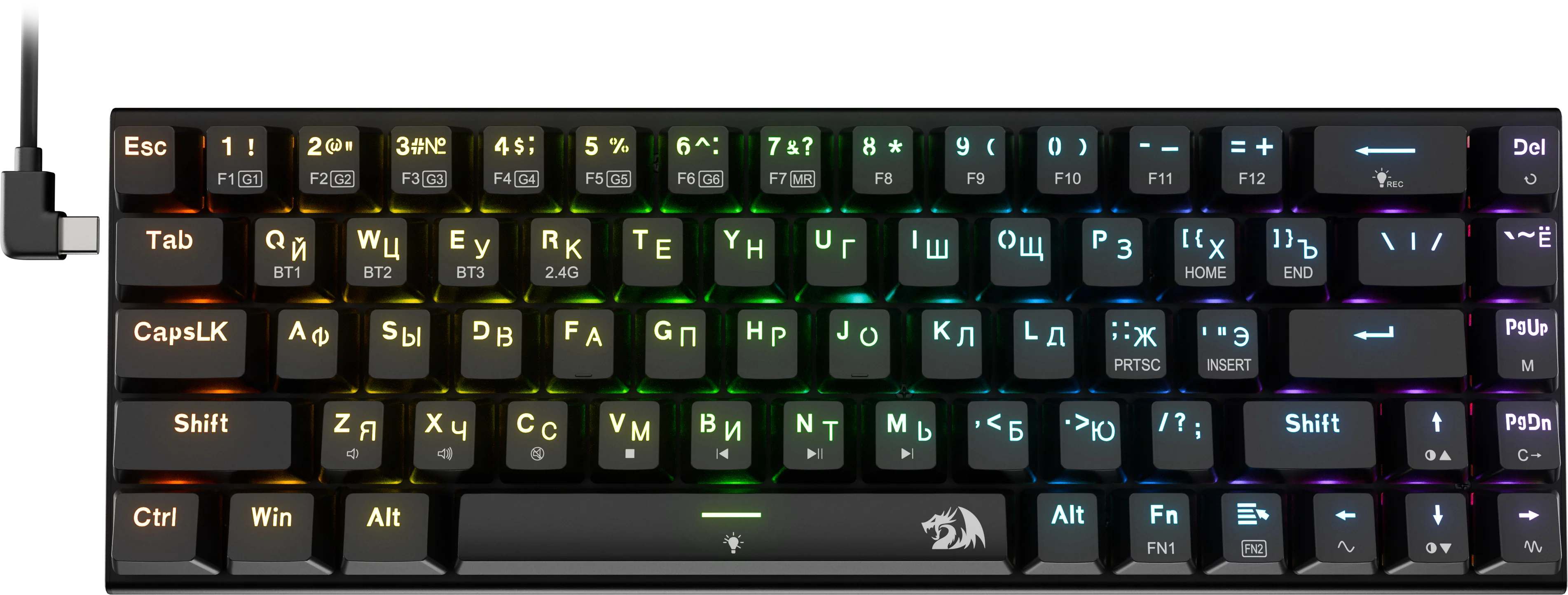 Клавиатура Redragon Ryze Pro (71394)