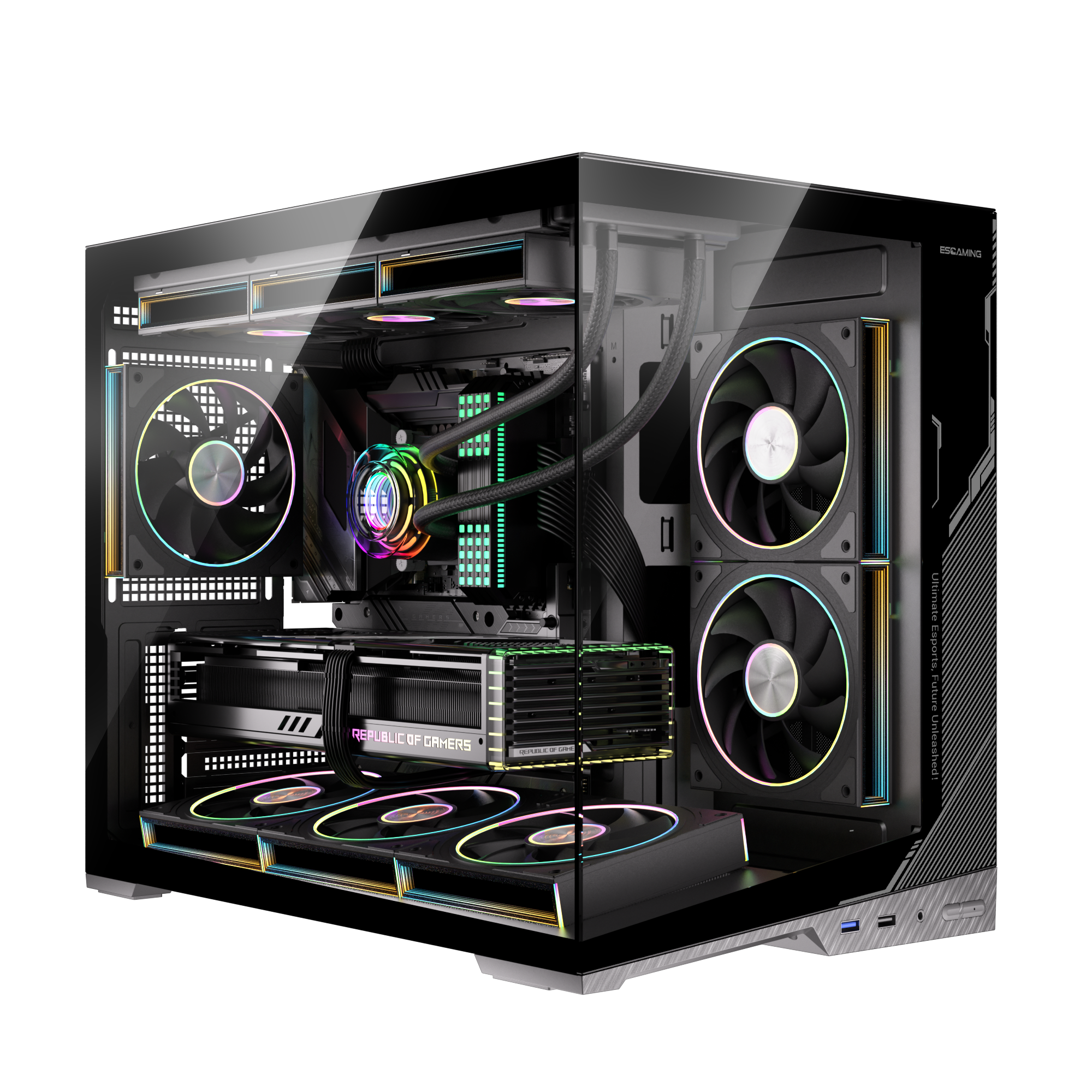 Корпус Esgaming ZERO Black