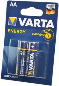 Батарейка Varta LR6 /4106 Alkaline /Energy AA /2шт в блистере
