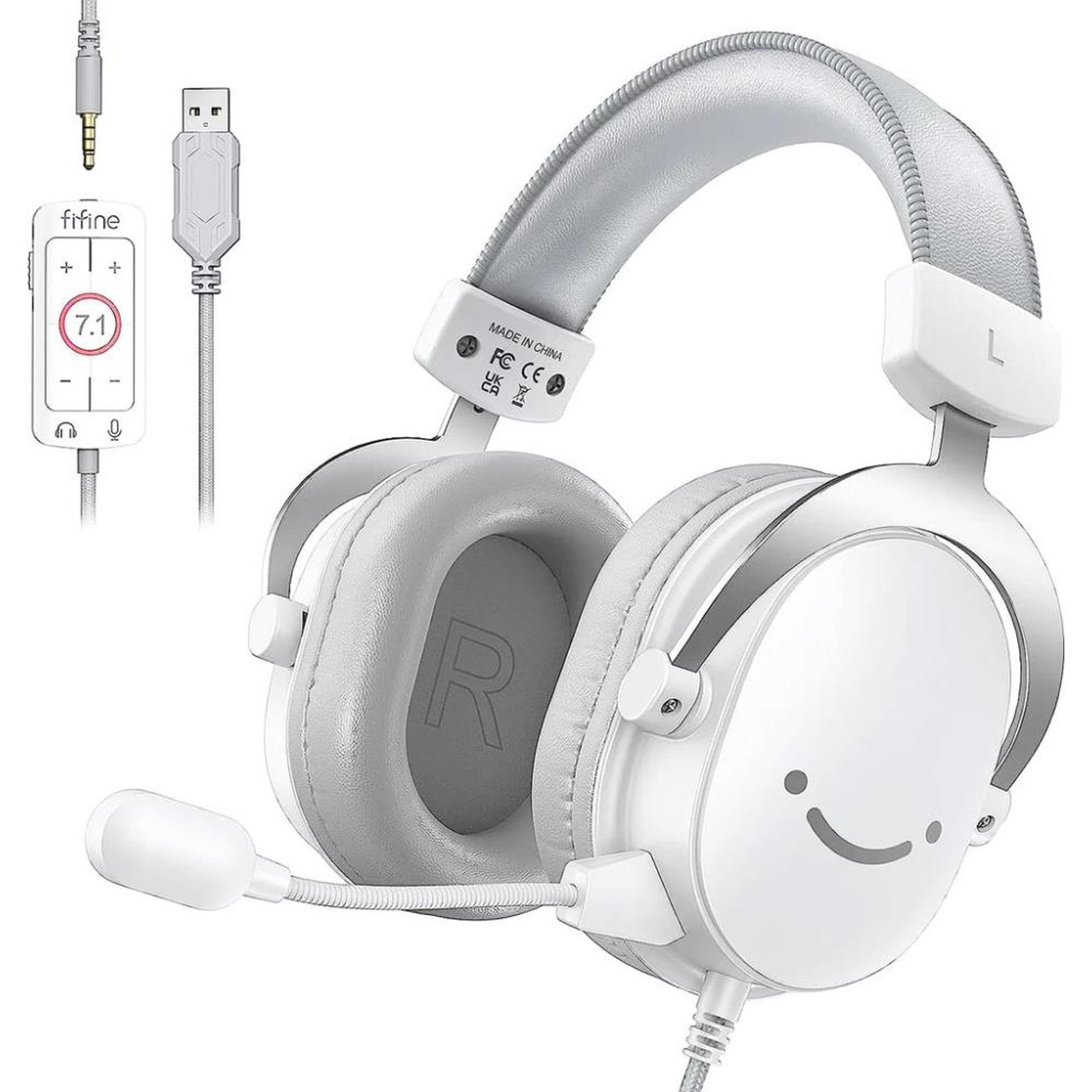 Наушники FIFINE H9W (белый)