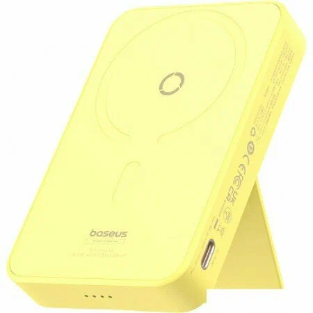 Портативное зарядное устройство Baseus MagPro Magnetic Bracket Wireless Fast-Charging Power Bank 20W 5000mAh (P10064100Y22-00)