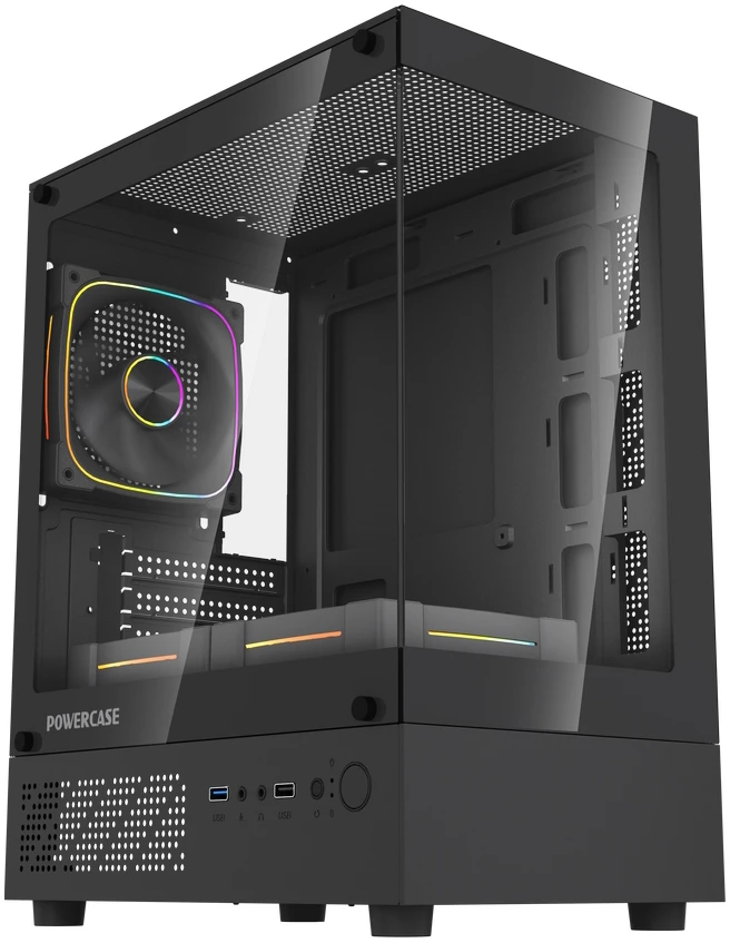 Корпус Powercase Vision Micro M1 ARGB (CVMM1B-A3)