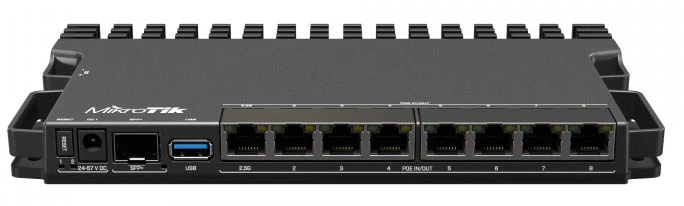 Маршрутизатор Mikrotik RB5009UPr+S+IN