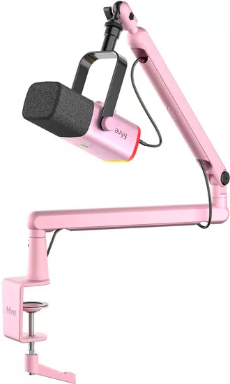 Микрофон FIFINE TAM8 (розовый)