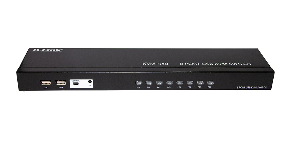 KVM переключатель D-Link KVM-440/C3A