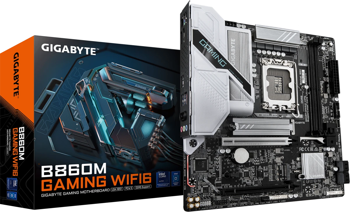 Материнская плата Gigabyte B860M GAMING WIFI6