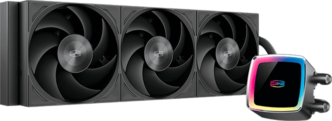 Система жидкостного охлаждения PCCooler DE360 Max (черный) (DE360 MAX BK)