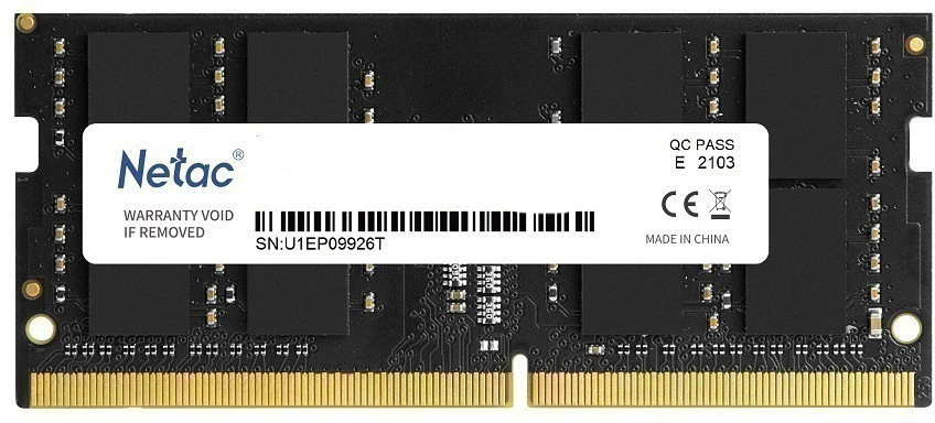 Модуль памяти 16Gb Netac Basic (NTBSD4N26SP-16)