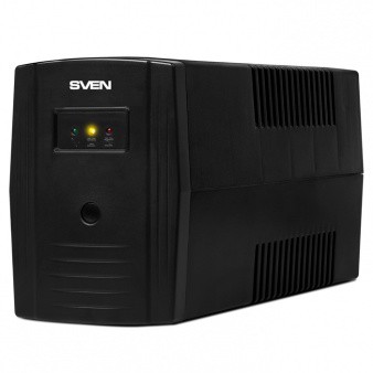 Источник бесперебойного питания 600VA SVEN Pro 600 (600VA, 360W, 2xEuro)