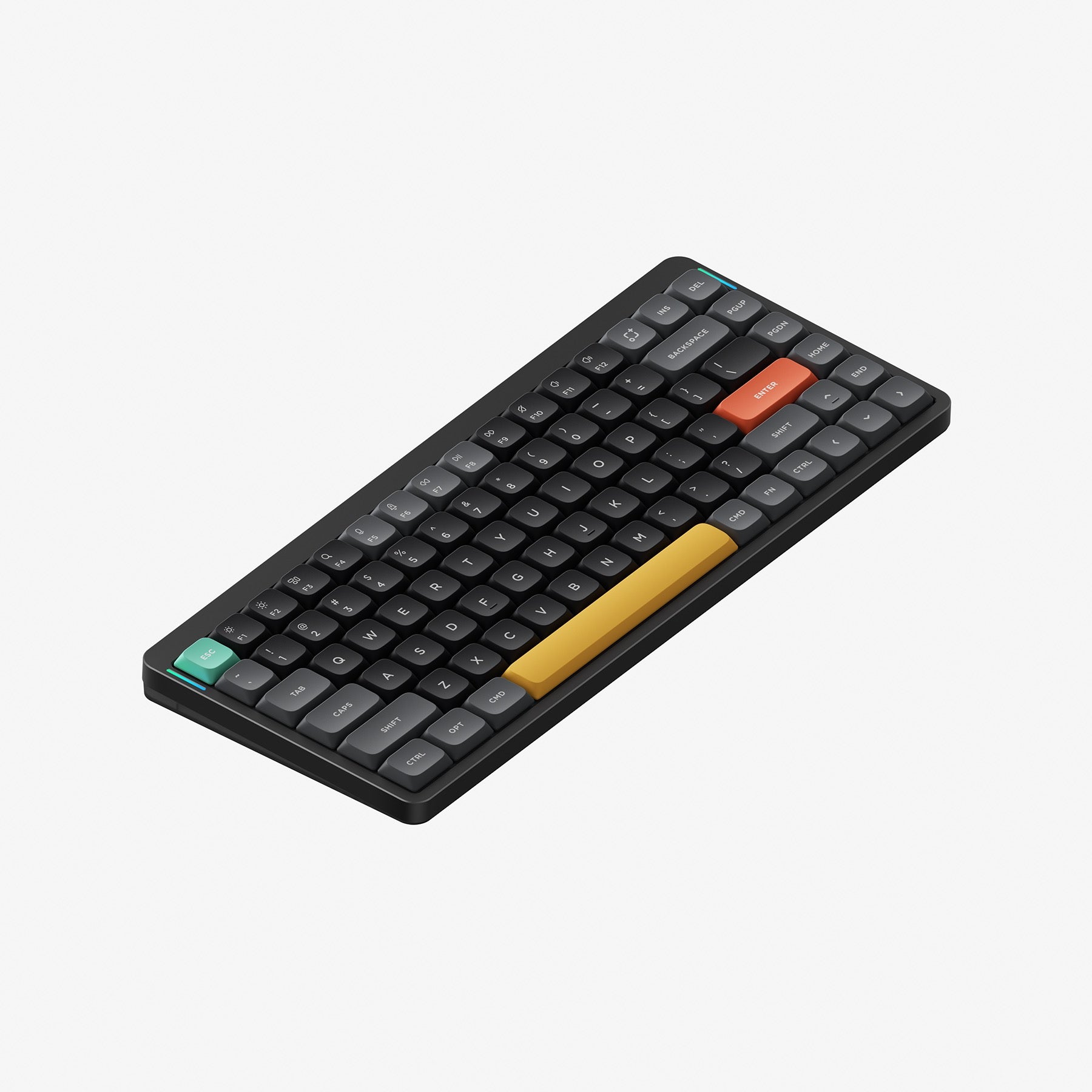 Клавиатура Nuphy AIR75 V2 Basalt Black (Cowberry Switch) (AIR75v2-BB-24)