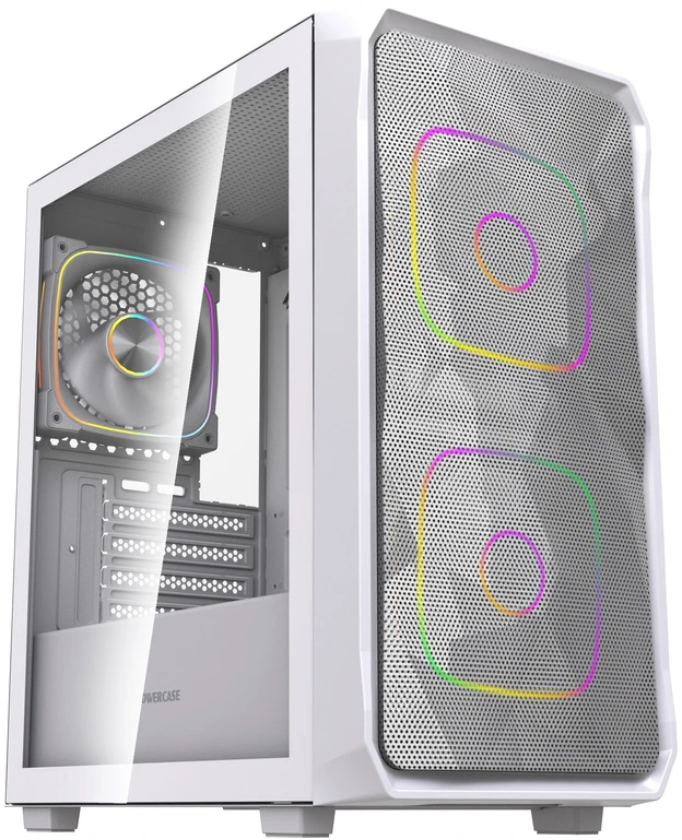 Корпус Powercase Mistral SM06 ARGB (CMMSM06W-A3)