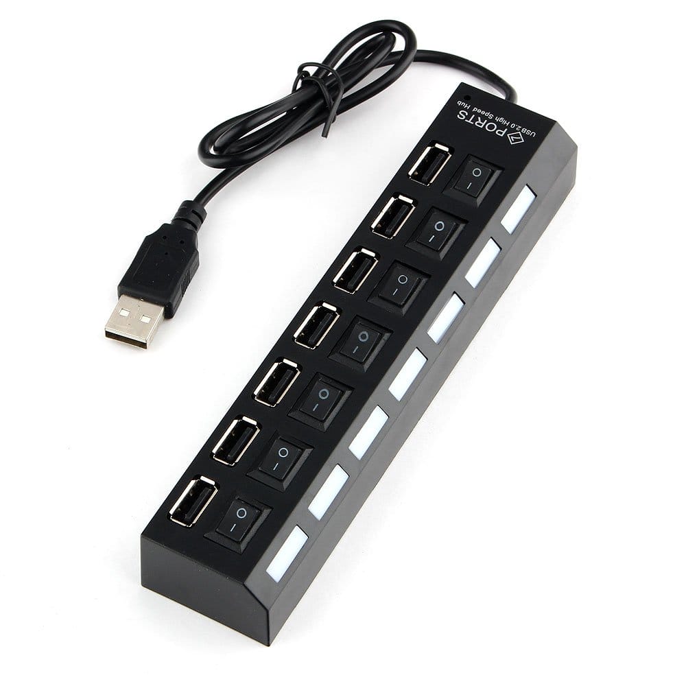 Разветвитель USB (USB-хаб) Gembird UHB-U2P7-02