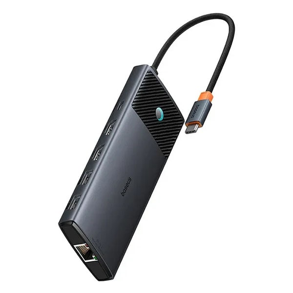 Хаб USB Baseus Metal Gleam Series II 10-in1 USB Hub (B00061800123-00)