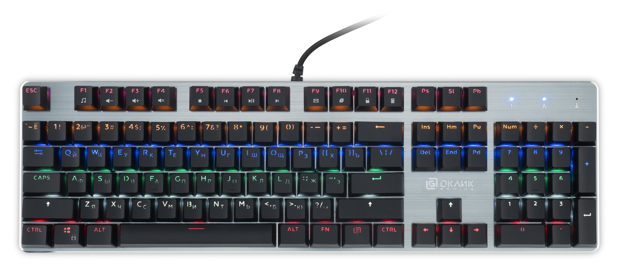 Клавиатура Oklick Dark Knight 970G