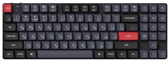 Клавиатура Keychron QMK K13 Pro RGB (Gateron Low Profile Brown) (K13P-H3-RU)