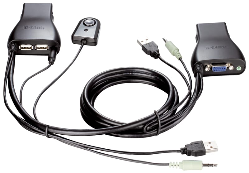 KVM переключатель D-Link KVM-221/C1A