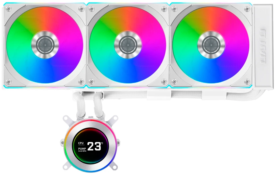 Система жидкостного охлаждения Lian Li Hydroshift II LCD-C 360CL GHS2LCD36RW (G89.GHS2LCD36RW.R0)