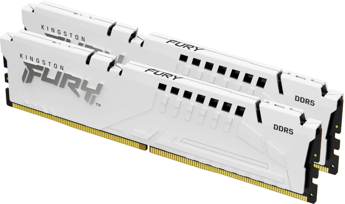 Модуль памяти 32Gb (2*16Gb) Kingston FURY Beast White (KF564C32BWEK2-32)