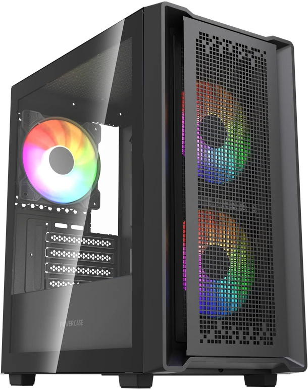 Корпус Powercase Mistral SM04 ARGB (CMMSM04B-A3)