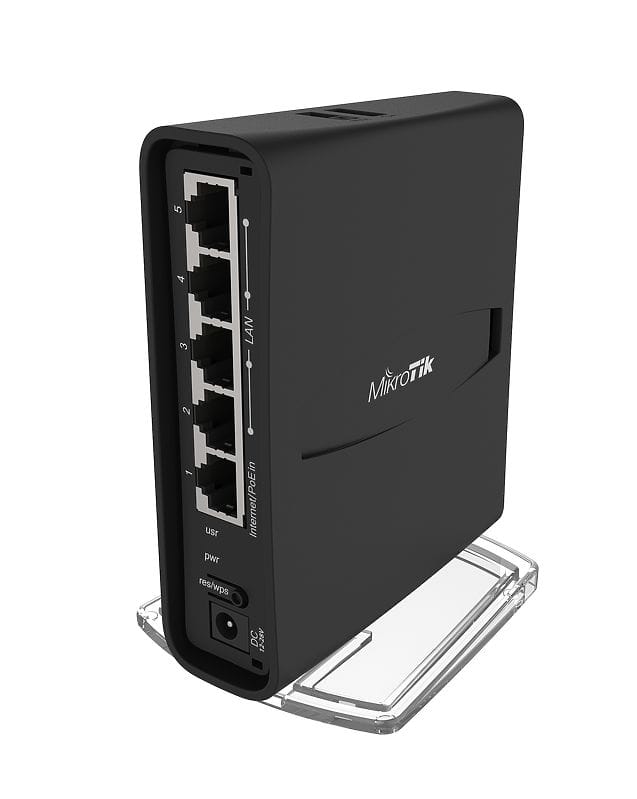 Беспроводной маршрутизатор (Wi-fi роутер) Mikrotik hAP ac 2 (RBD52G-5HacD2HnD-TC)