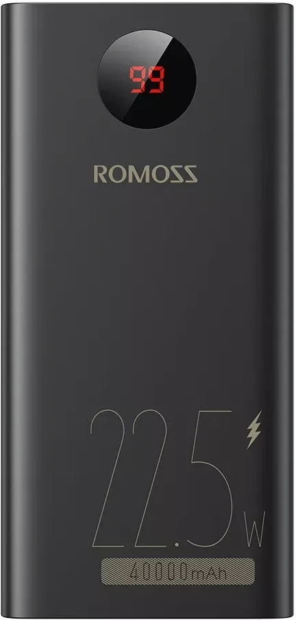 Портативное зарядное устройство Romoss PEA40PF (черный) (1571118)