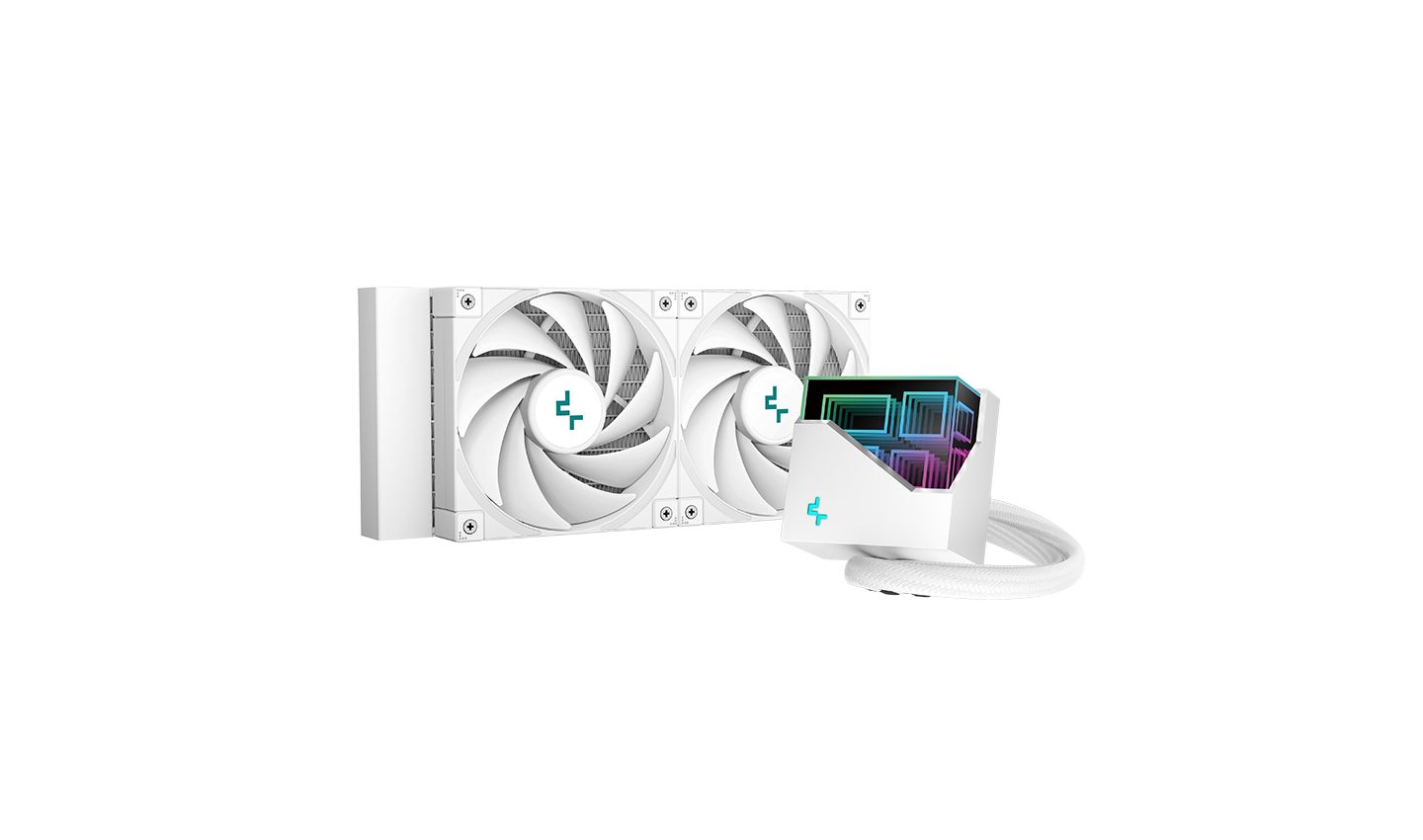 Система жидкостного охлаждения DeepCool LT520 WH (R-LT520-WHAMNF-G-1)