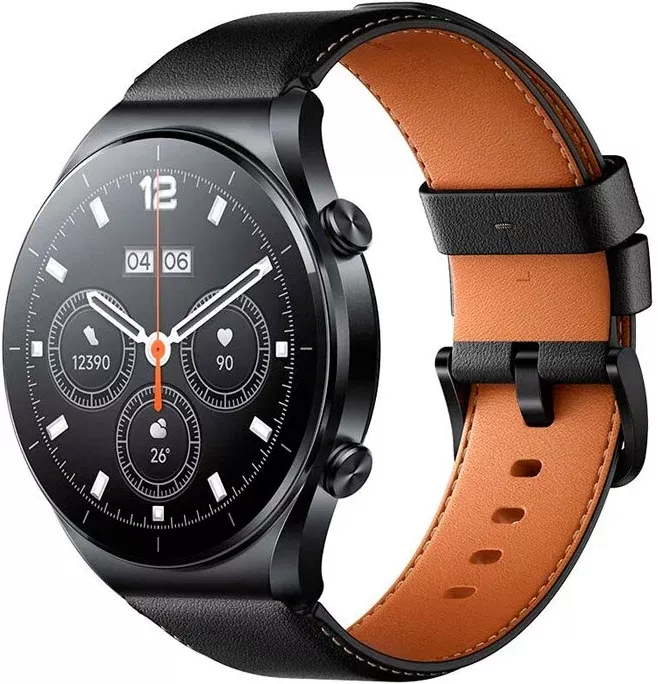 Умные часы Xiaomi Watch S1 (черный/черно-коричневый, международная версия) (BHR5559GL)