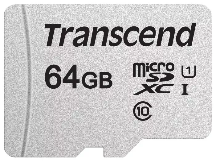 Карта памяти 64Gb Transcend 300S (TS64GUSD300S)