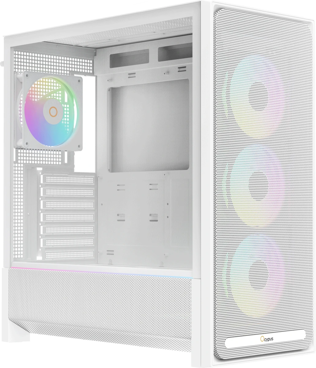 Корпус Ocypus Delta C70 WH ARGB (Delta-C70-WHG400XX-GL)